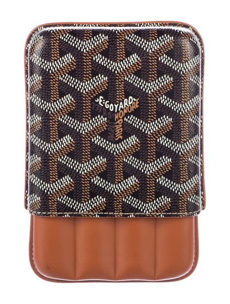 Goyard Goyardine Cigar Case 